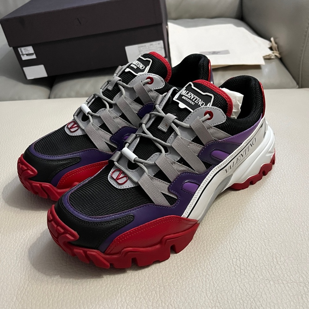 NWB - Valentino Garavani Climber Mesh Men’s Sneaker-Made in Italy-EU 42.5/US 9.5
